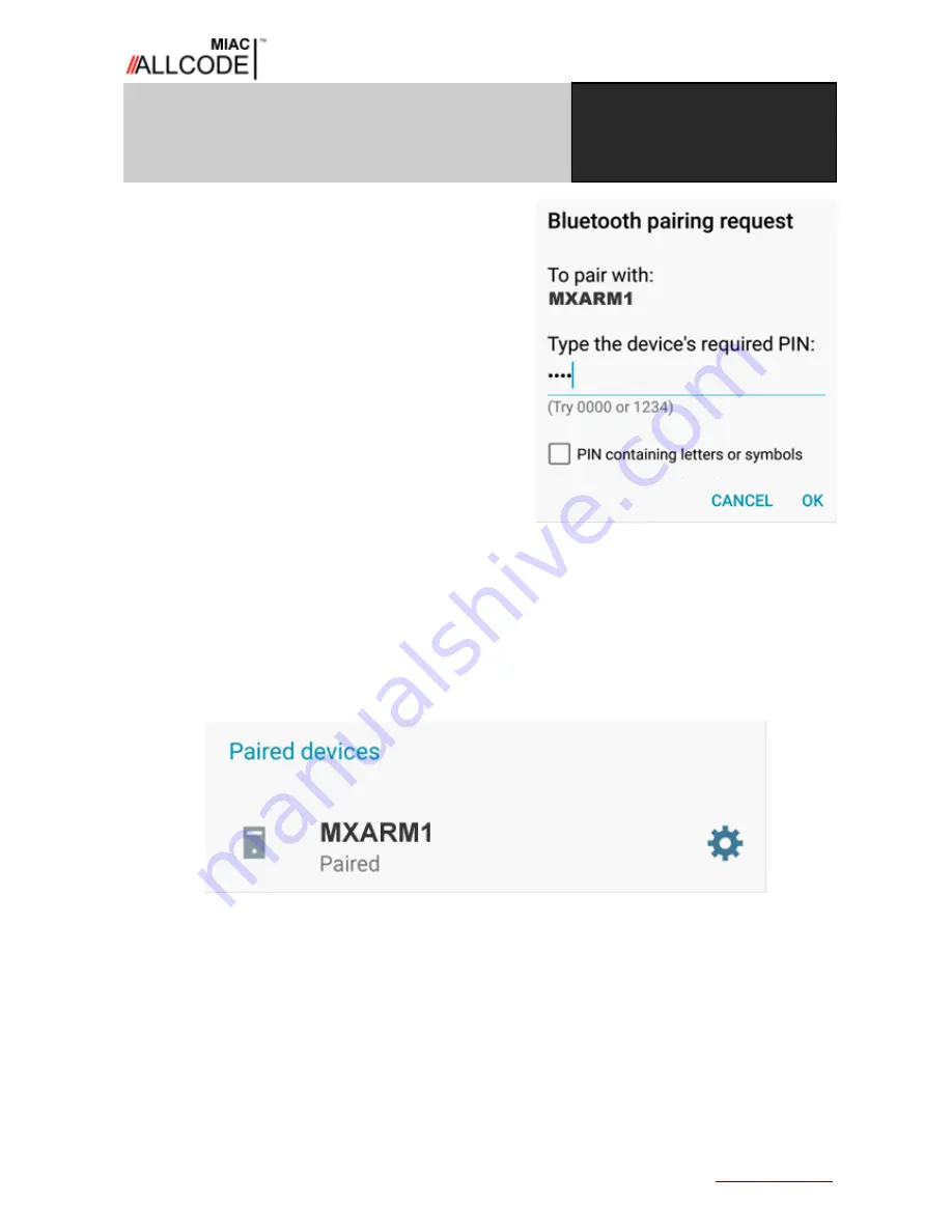 Matrix MI3932 MIAC AllCode Getting Started Manual Download Page 11