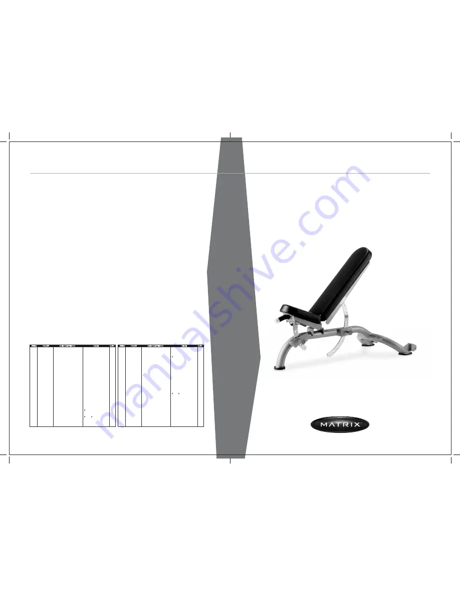 Matrix MX-FW80 Assembly Manual Download Page 1