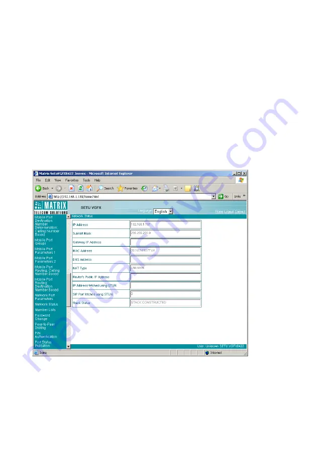 Matrix SETU VGFX Quick Start Manual Download Page 31