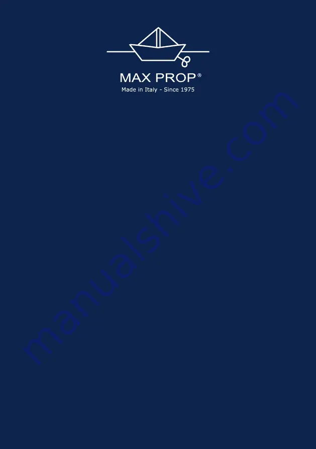 MAX PROP Easy Instruction Manual Download Page 1