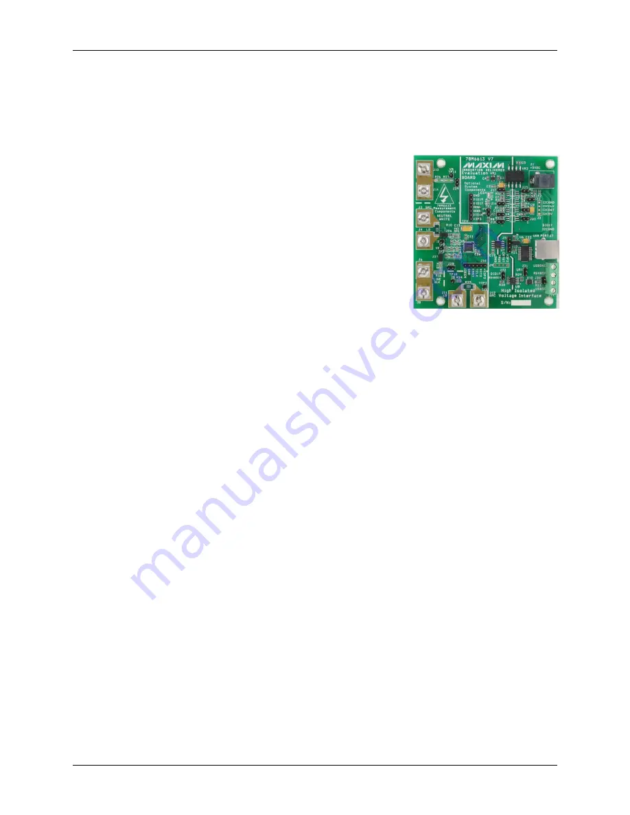 Maxim Integrated 78M6613 User Manual Download Page 5