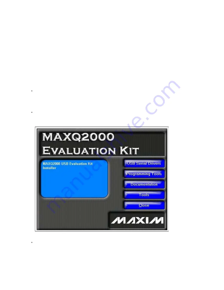 Maxim Integrated MAXQ2000 Getting Started Download Page 2