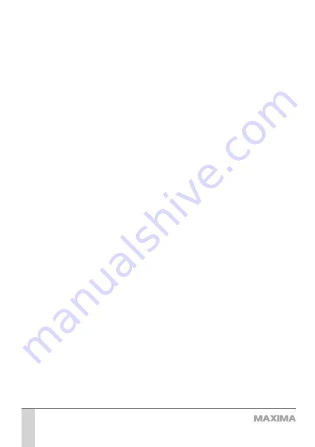 Maxima MSC-2001 User Manual Download Page 10