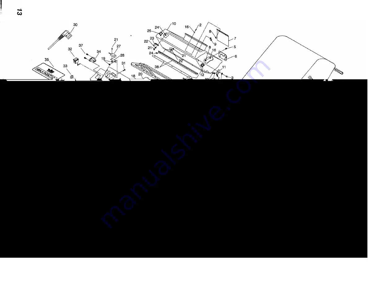 Maximatic MX28 IFA Operating Instructions Manual Download Page 13