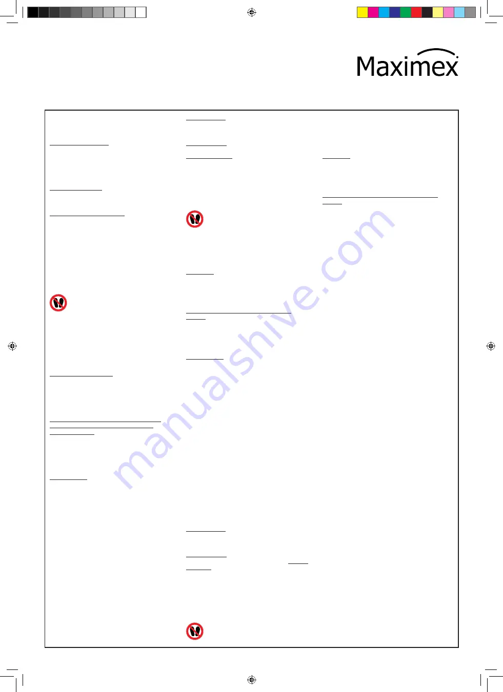 Maximex Secura 209261 Assembly Instructions Manual Download Page 6