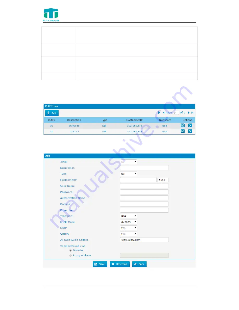 MAXINCOM MWG1002 User Manual Download Page 39