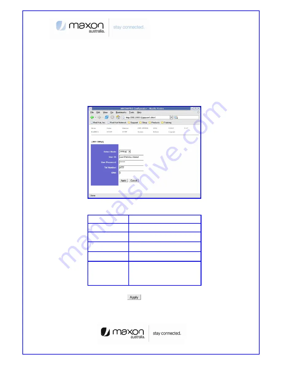 Maxon MM-5500PRO Quick Start Manual Download Page 12