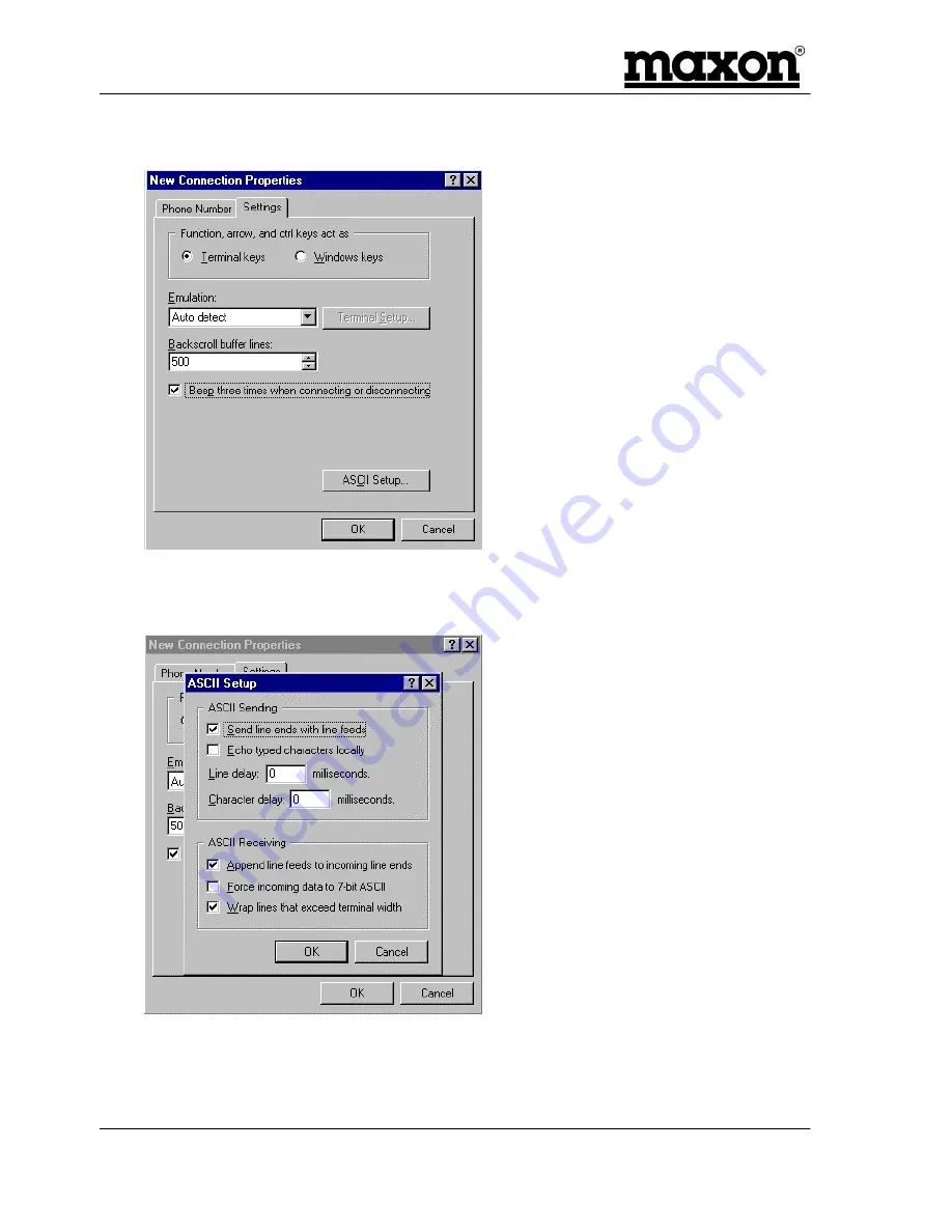 Maxon MM-6854 Application Notes Download Page 60