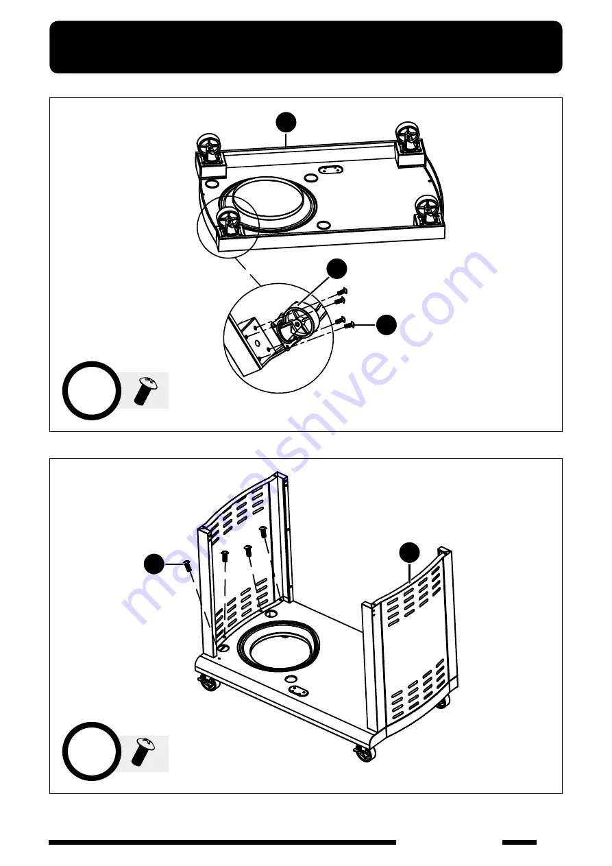 Mayer Barbecue 30100026 Assembly Instructions Manual Download Page 3