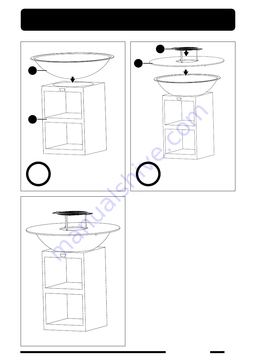 Mayer Barbecue BRENNA MFR-100 MASTER Assembly Instructions Download Page 3