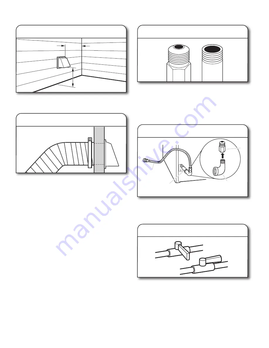 Maytag Commercial MGDP575GW Installation Instructions Manual Download Page 14