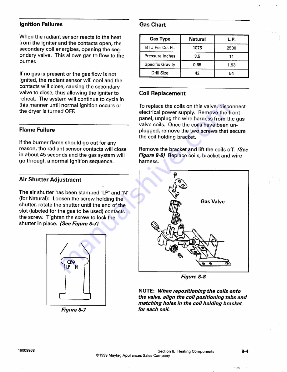 Maytag 1999 Sloped-Front Service Manual Download Page 50