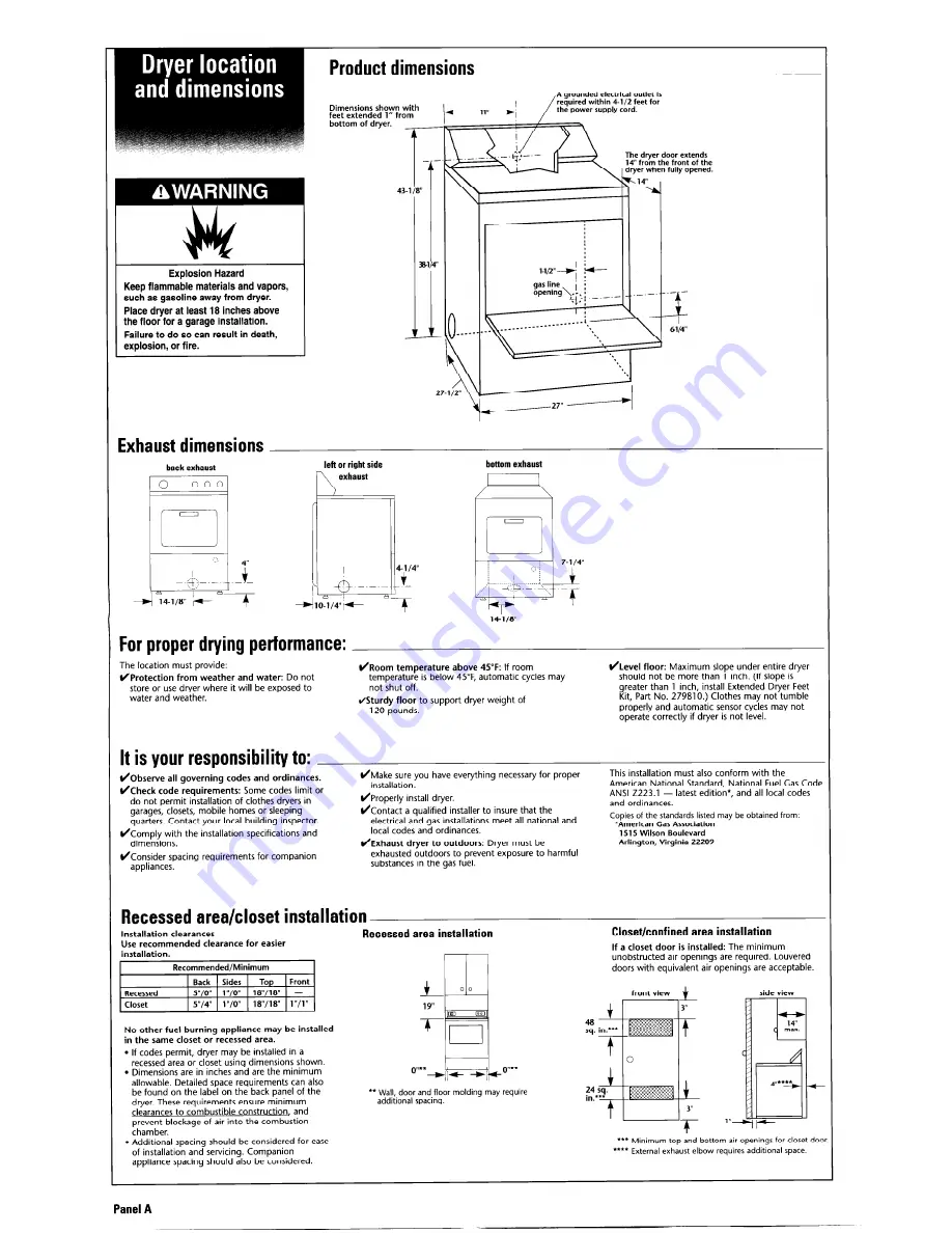 Maytag 3405344 Скачать руководство пользователя страница 3