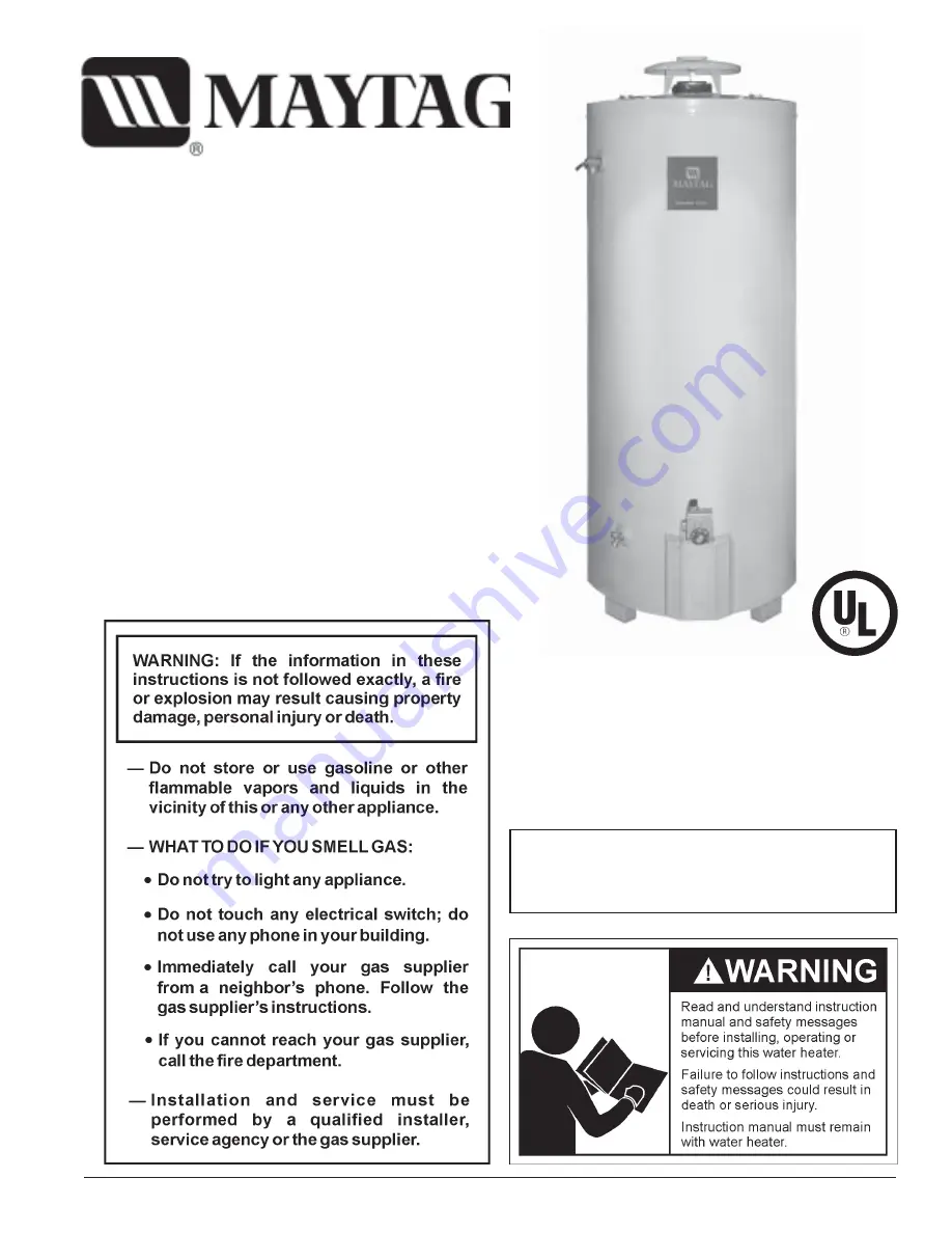 Maytag HRN4975S User Manual Download Page 1