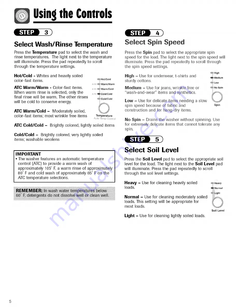 Maytag MAH-24 Use & Care Manual Download Page 6