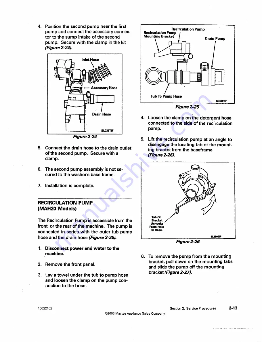 Maytag MAH14PD Service Manual Download Page 31