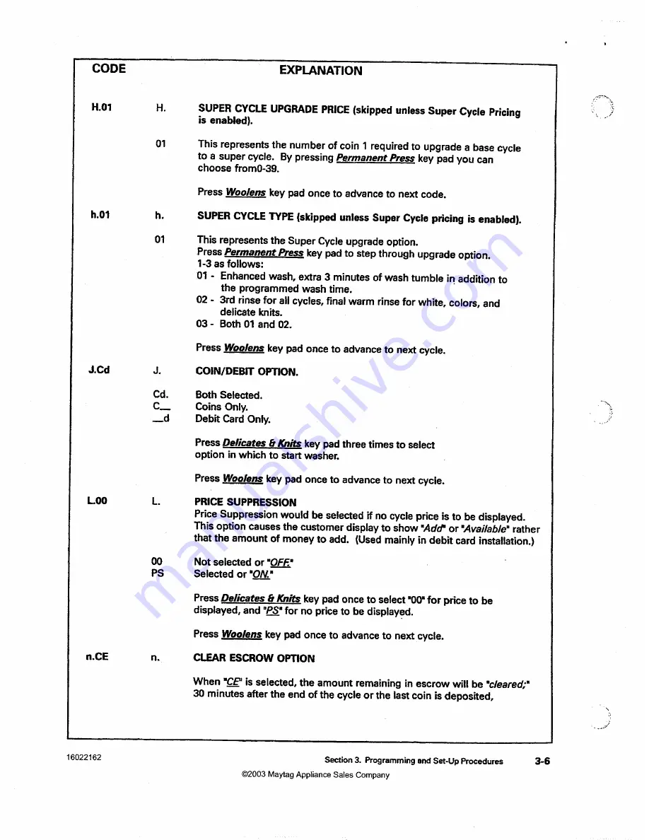 Maytag MAH14PD Service Manual Download Page 56