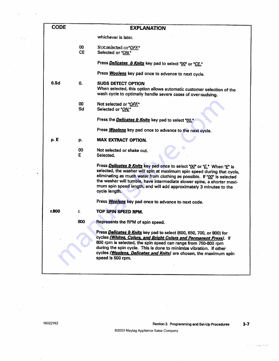 Maytag MAH14PD Service Manual Download Page 57