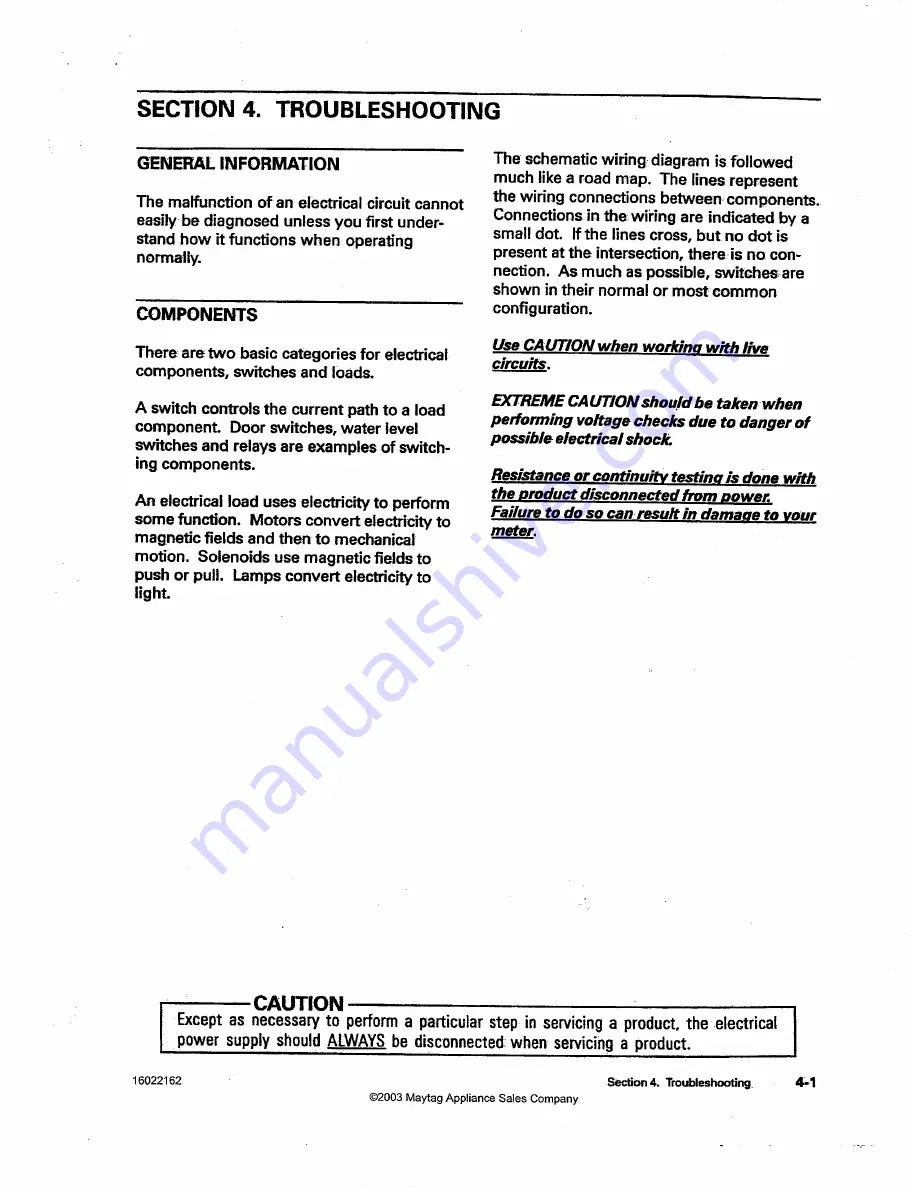 Maytag MAH14PD Service Manual Download Page 79