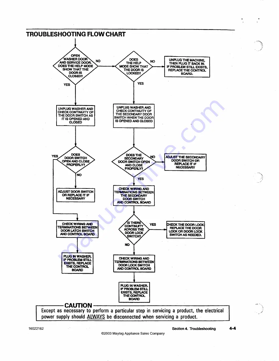 Maytag MAH14PD Service Manual Download Page 82