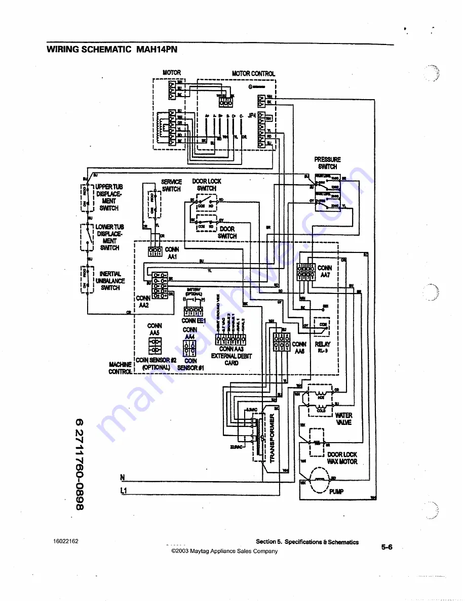 Maytag MAH14PD Service Manual Download Page 104