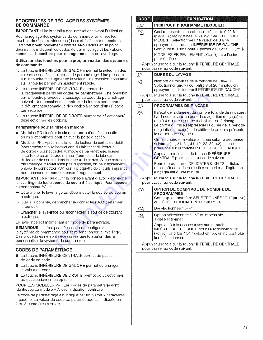 Maytag MAT14PD Installation Instructions Manual Download Page 21