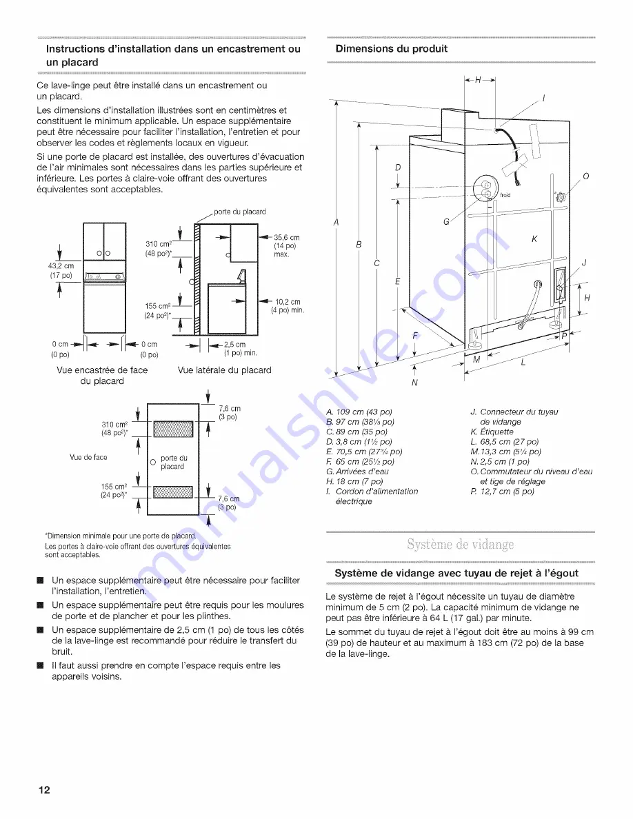 Maytag MAT15CS Installation Instructions Manual Download Page 12