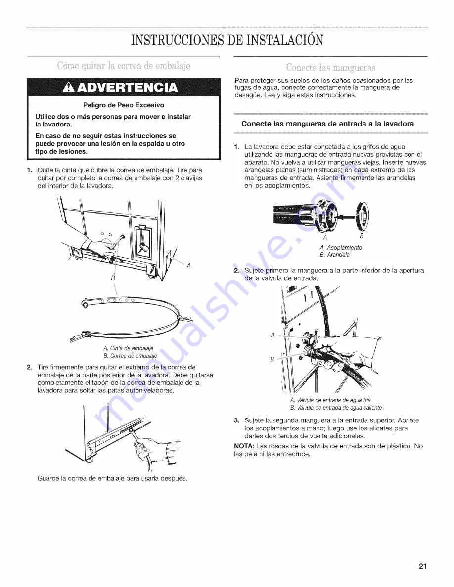 Maytag MAT15CS Скачать руководство пользователя страница 21