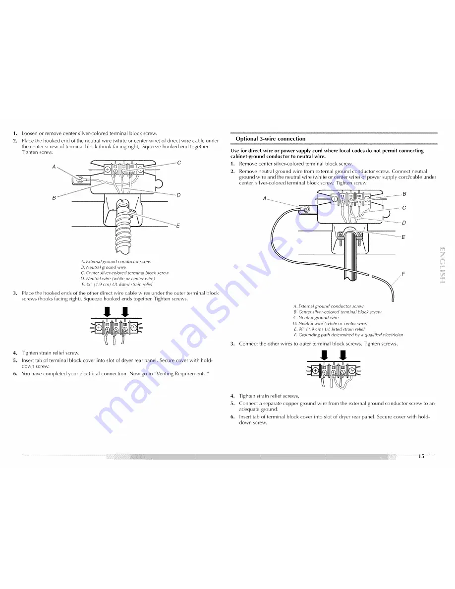 Maytag MED9700S - Electric Dryer Use And Care Manual Download Page 15