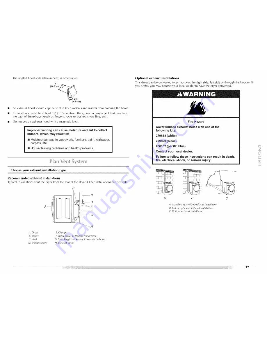 Maytag MED9700S - Electric Dryer Use And Care Manual Download Page 17