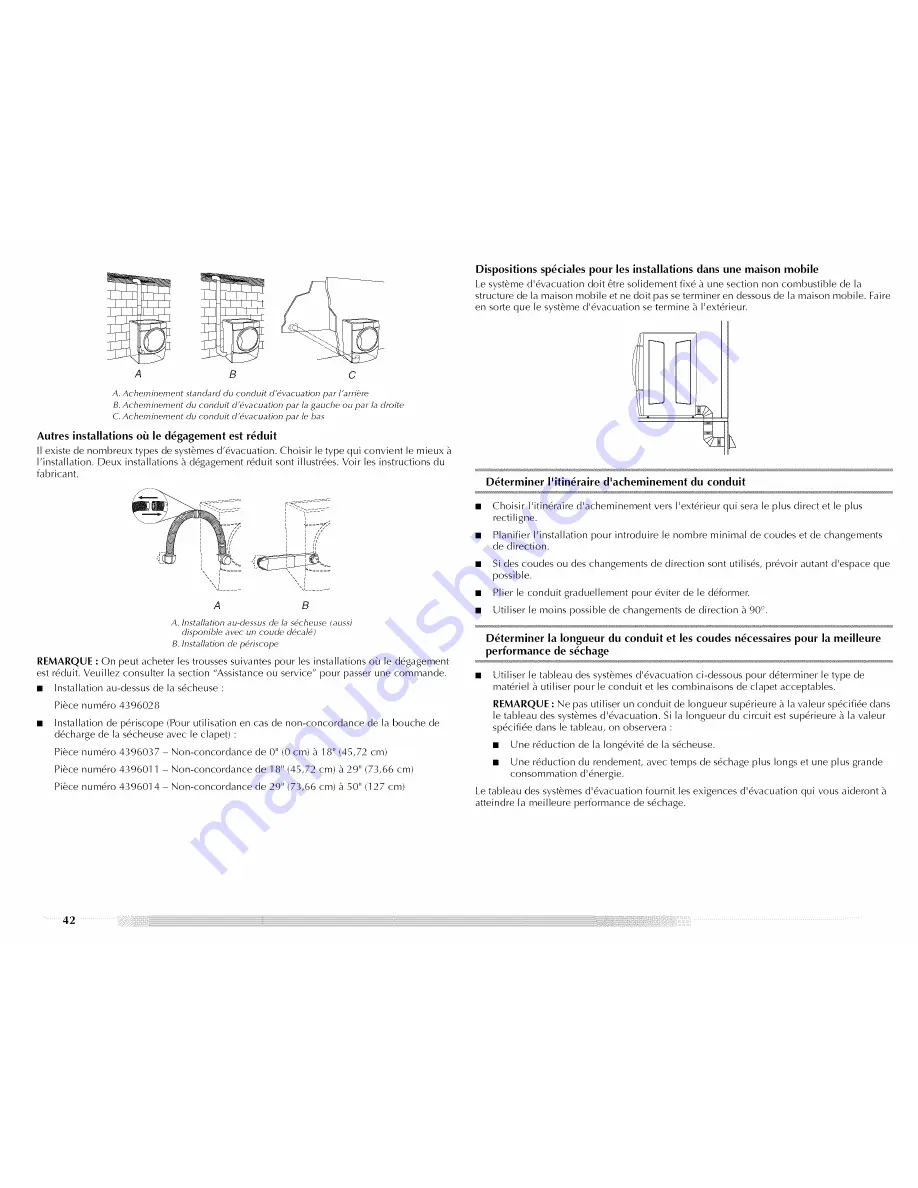 Maytag MED9700S - Electric Dryer Use And Care Manual Download Page 42