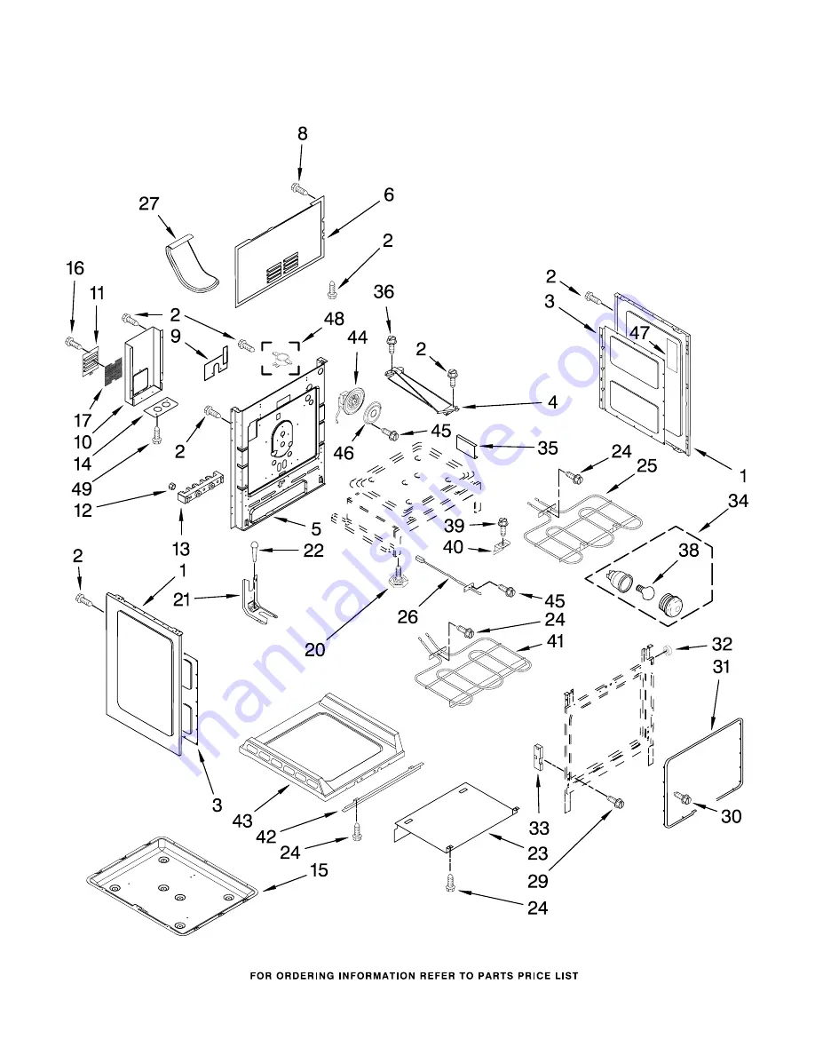 Maytag MER8875WB1 Parts List Download Page 3