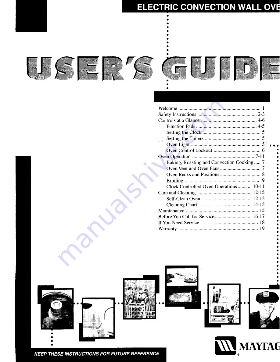 Maytag MEW6627 User Manual Download Page 1