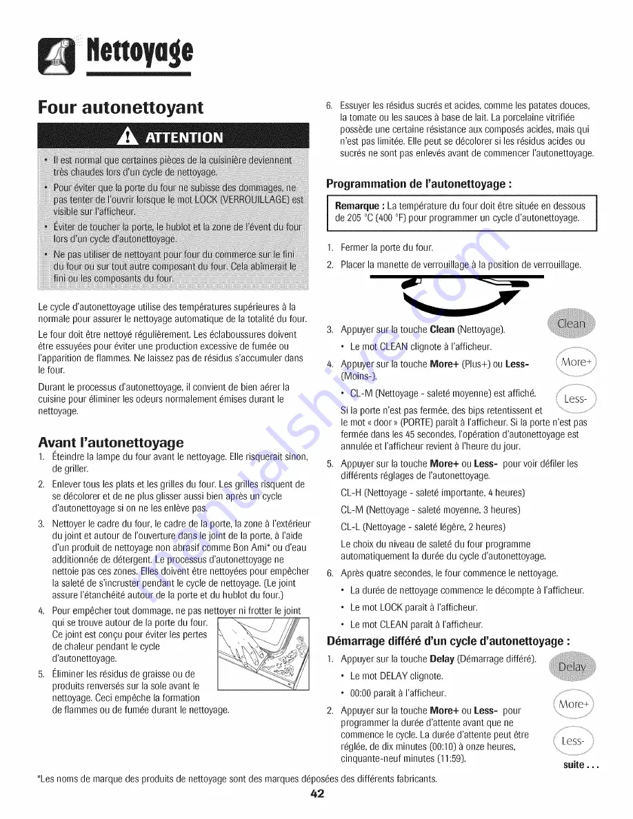 Maytag MGS5752BDB19 Use & Care Manual Download Page 43