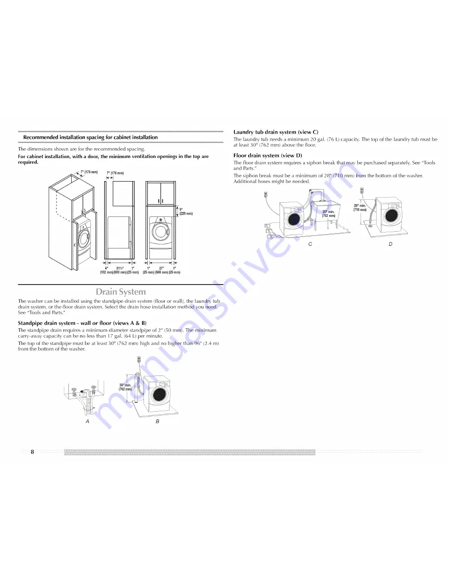 Maytag MHWZ400TQ - 3.7 cu. Ft. Epic Z Front Load Washer Use And Care Manual Download Page 8