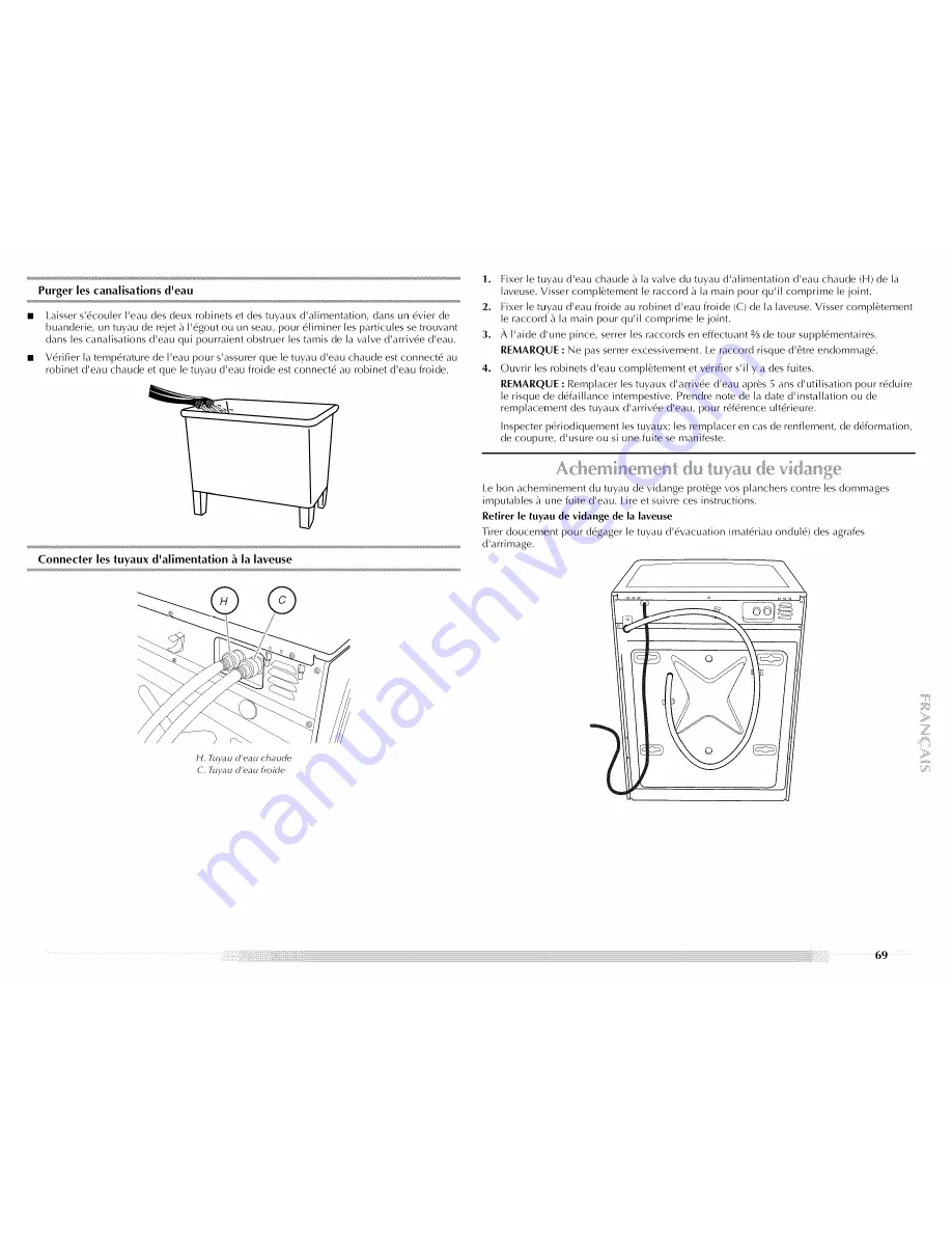 Maytag MHWZ600TE - Epic Z Front Load Washer Скачать руководство пользователя страница 69