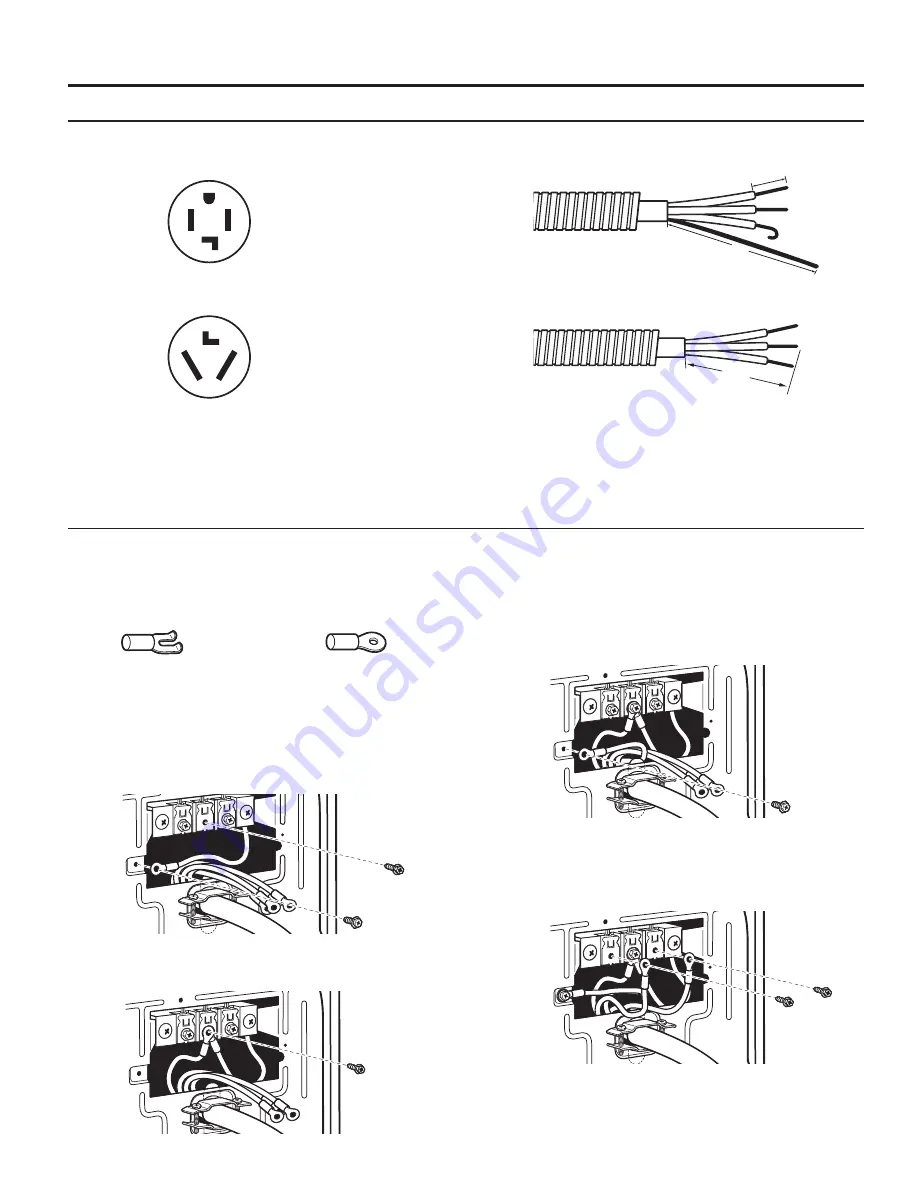 Maytag MLE20PDAYW Installation Instructions Manual Download Page 63