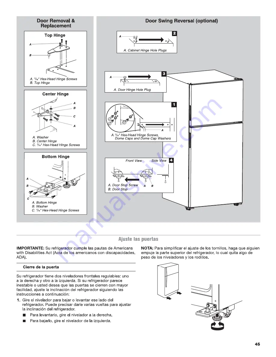 Maytag MRT118FZEE User Instructions Download Page 45