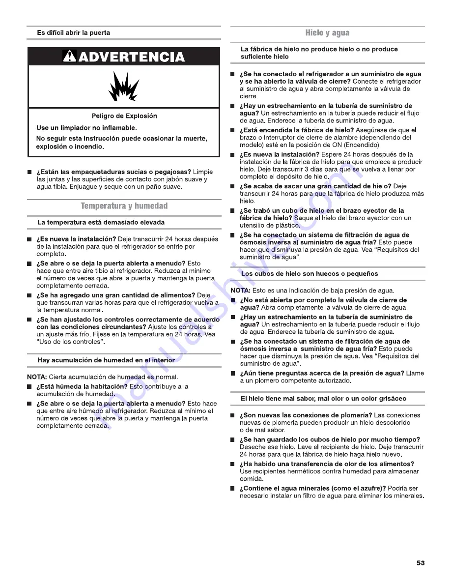 Maytag MRT118FZEE User Instructions Download Page 53