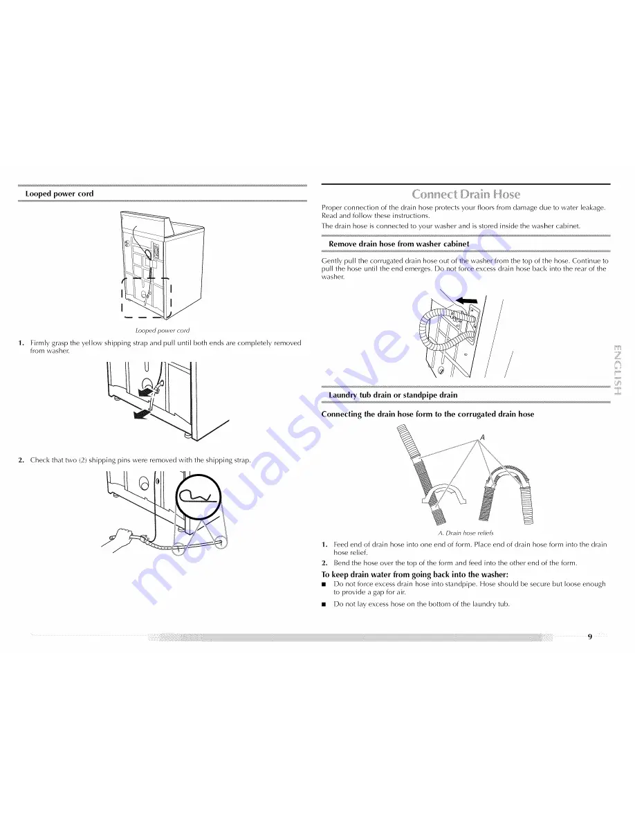 Maytag MTW5600TQ - Centennial Washer Скачать руководство пользователя страница 9