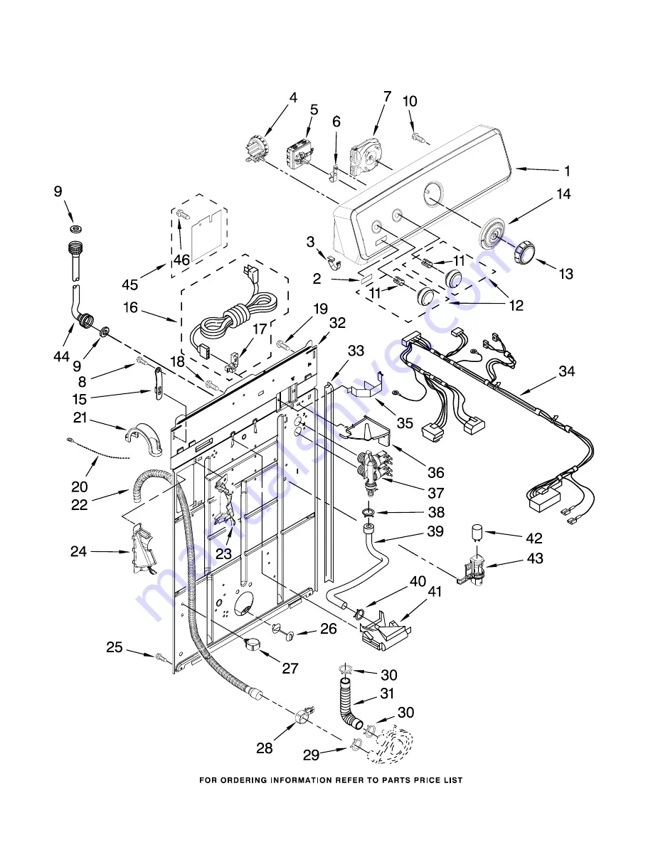 Maytag MTW5600TQ2 Parts List Download Page 3