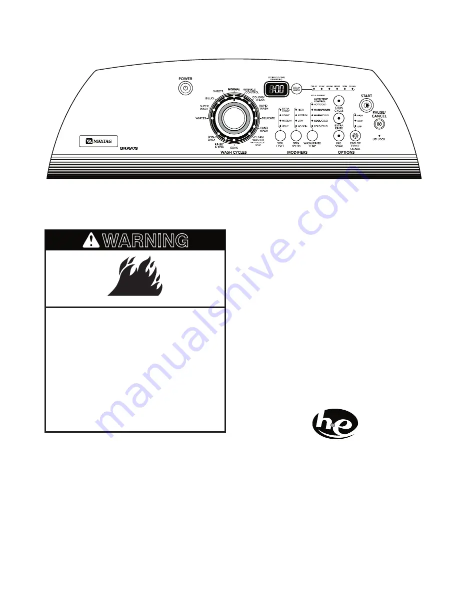 Maytag MTW6500TB Service Manual Download Page 23