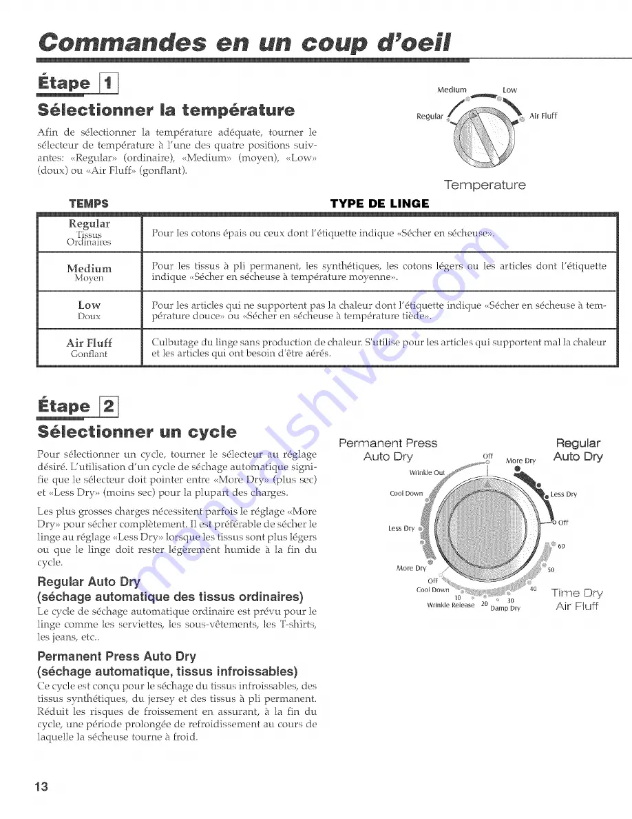 Maytag SDE5401AYW User Manual Download Page 14