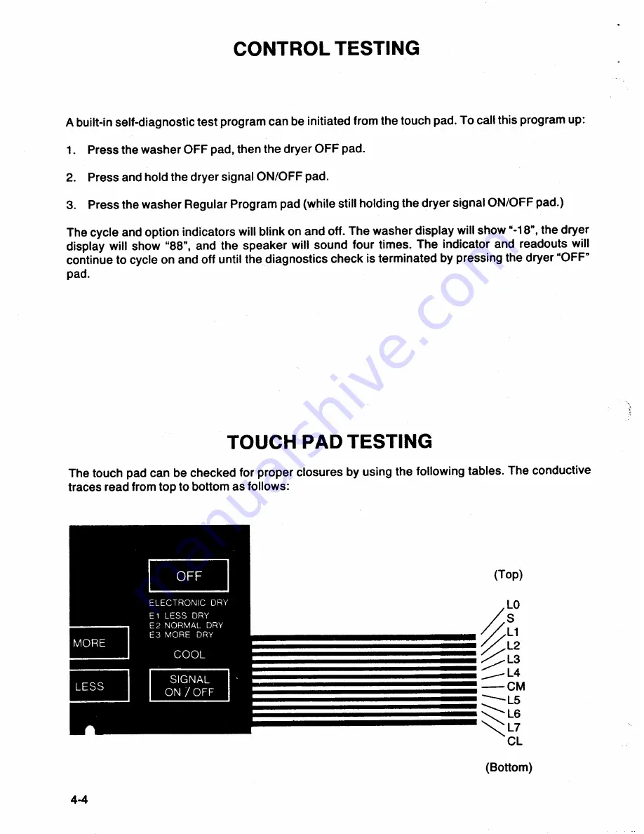 Maytag SE1000 Service Manual Download Page 78