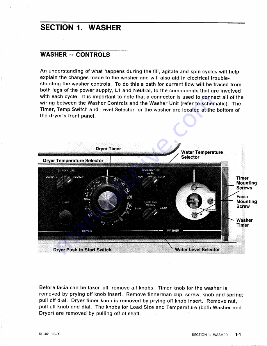 Maytag SE1000 Service Manual Download Page 133