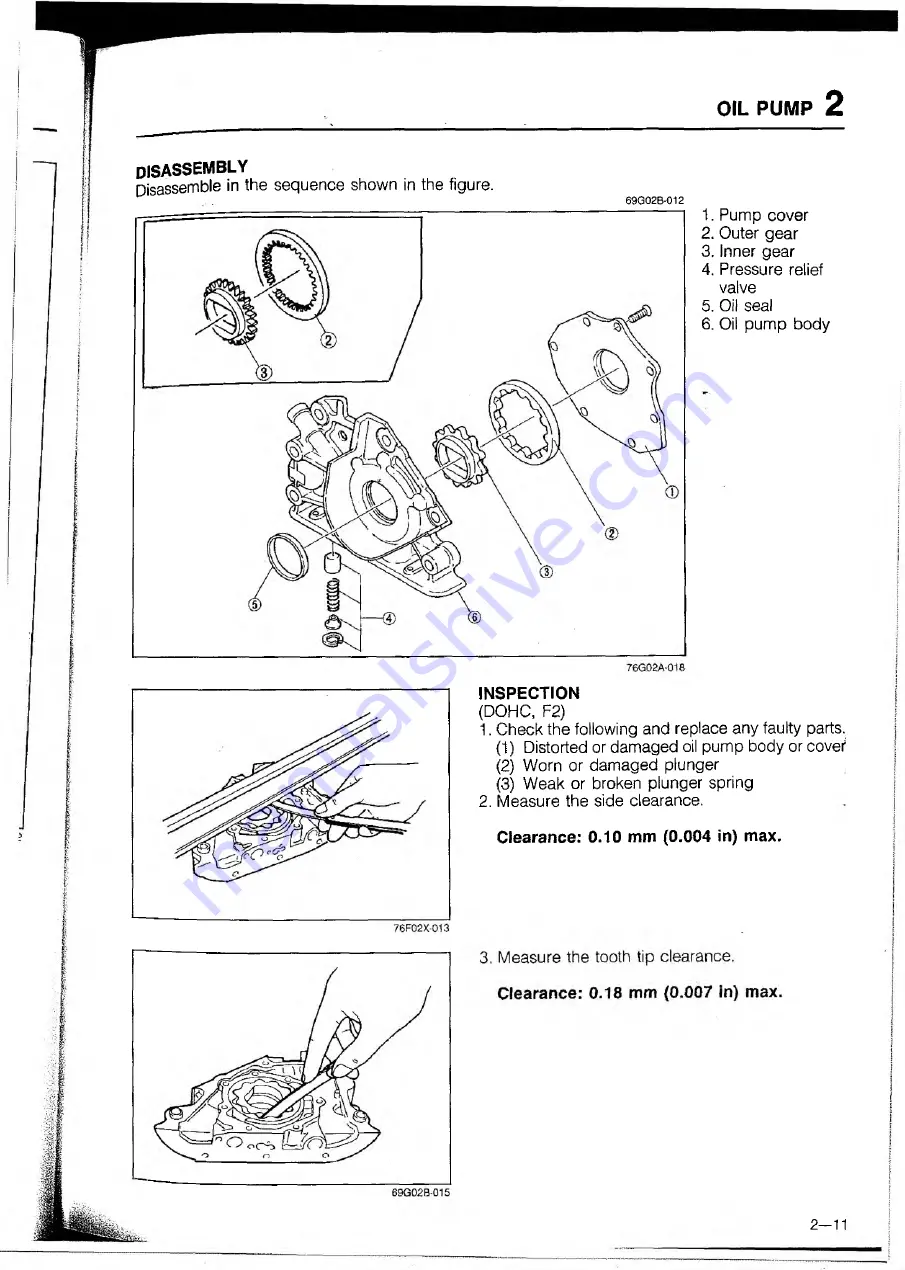 Mazda 626 1989 Скачать руководство пользователя страница 70