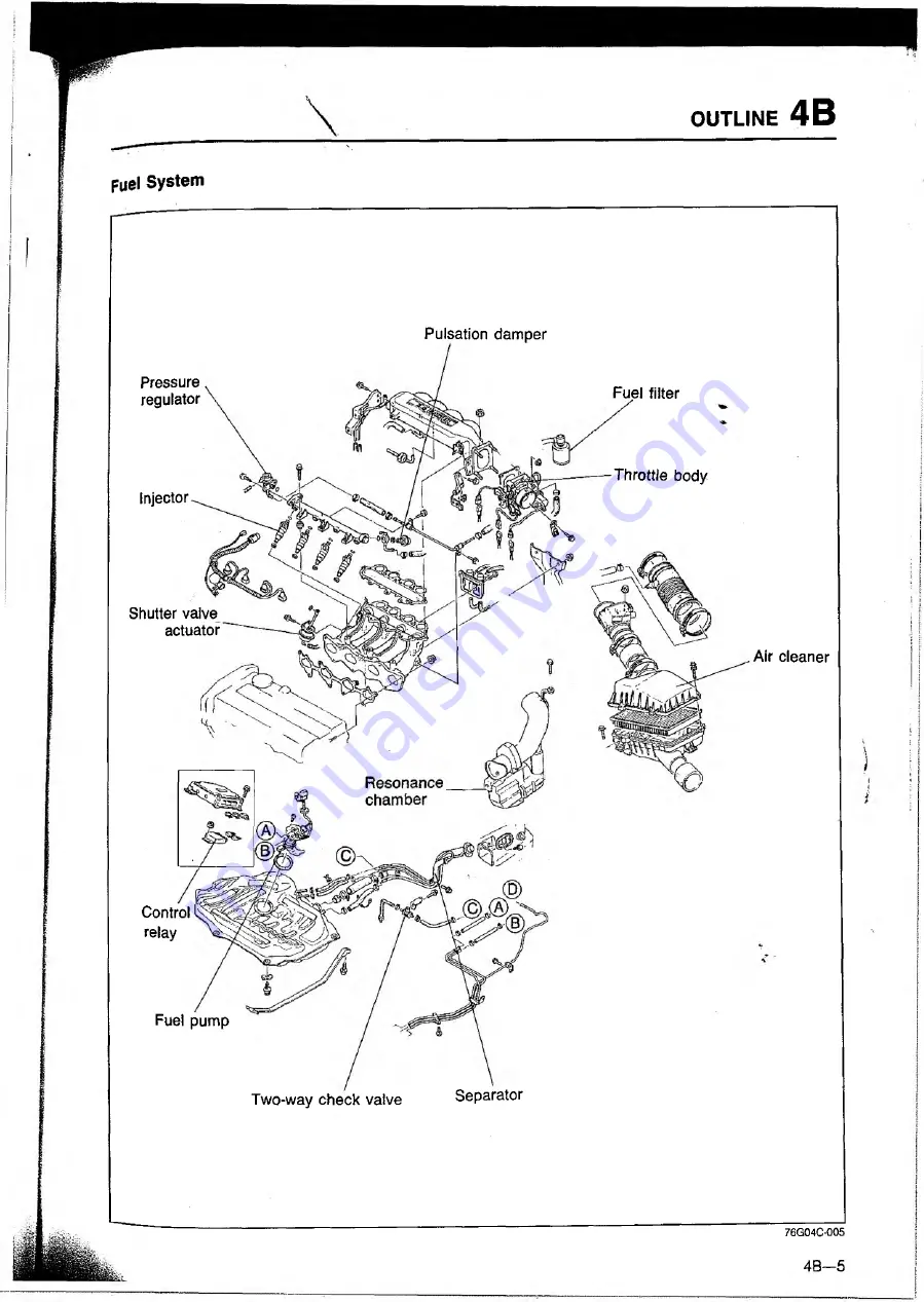 Mazda 626 1989 Скачать руководство пользователя страница 91