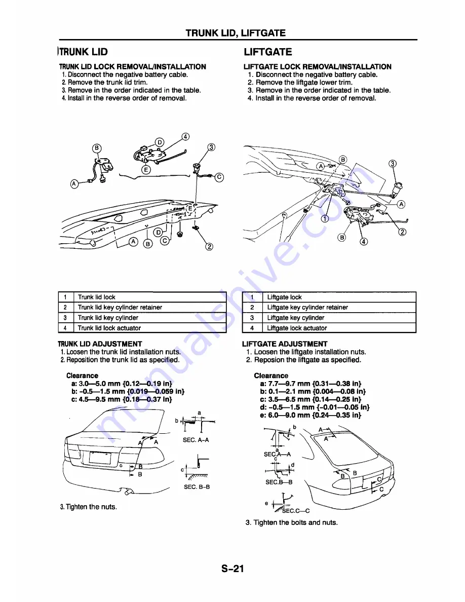 Mazda 626 Station Wagon Workshop Manual Download Page 402