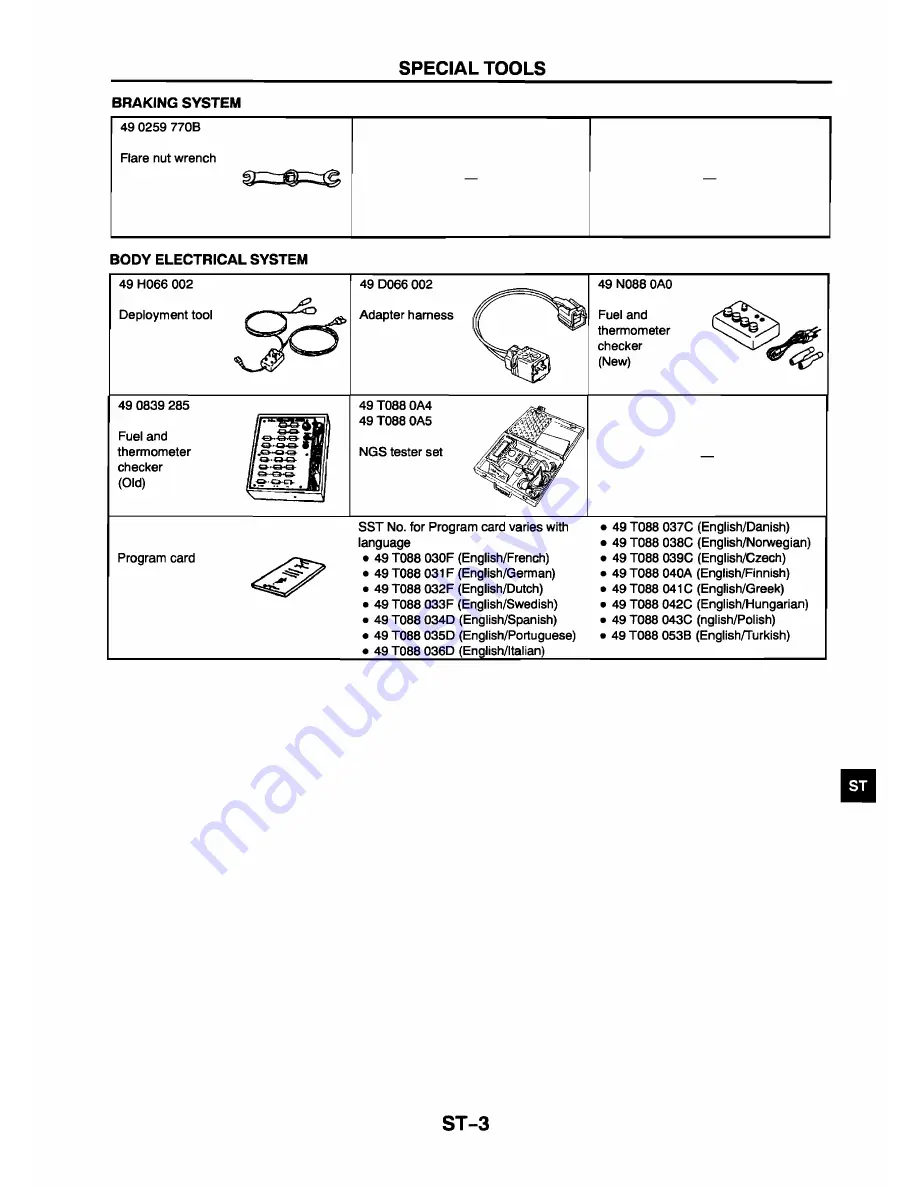 Mazda 626 Station Wagon Workshop Manual Download Page 577