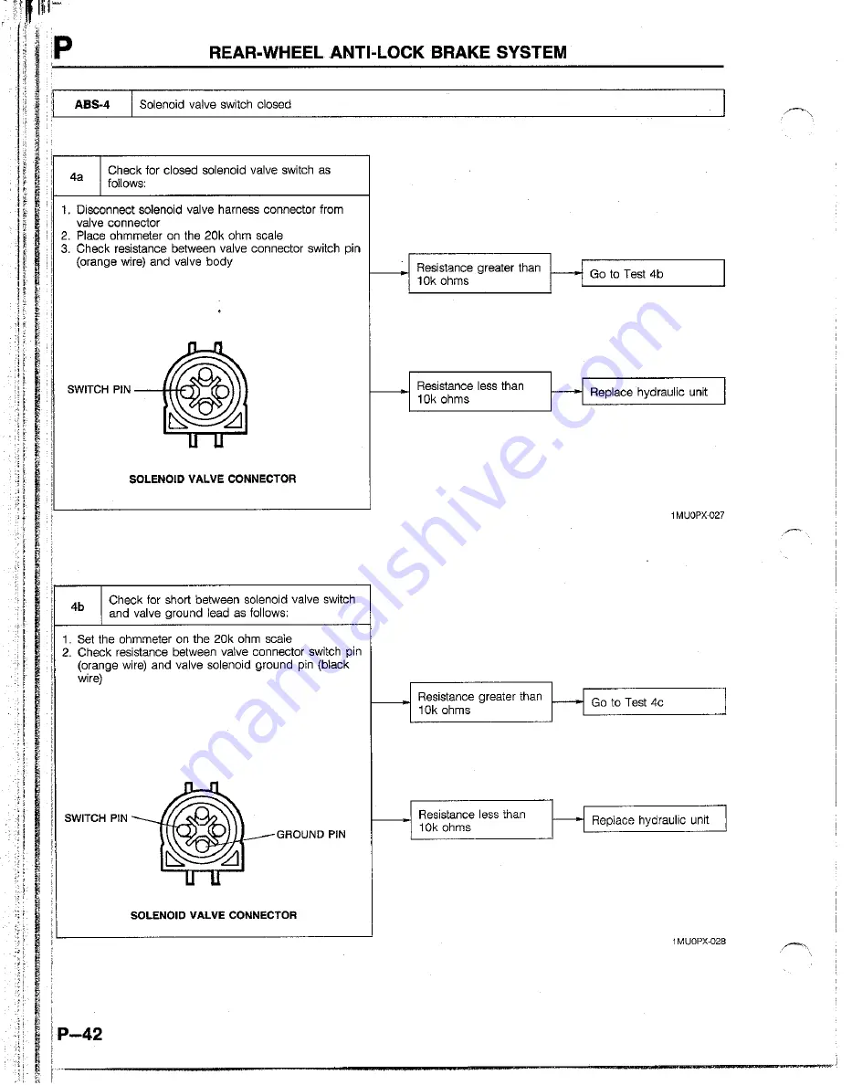 Mazda B2200 1992 Скачать руководство пользователя страница 1149